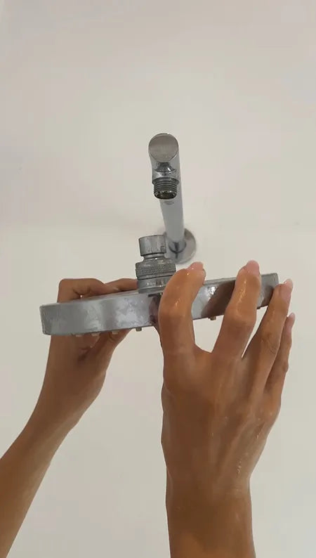 Remove your old shower head